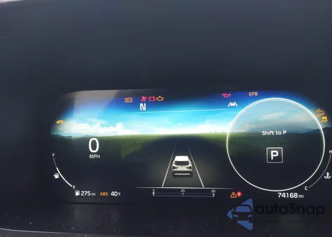 2021 Kia Sorento Sx Prestige z USA, uszkodzony, nr VIN 5XYRK4LF0MG039924